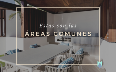 ¿Cuáles son las áreas comunes del condominio?